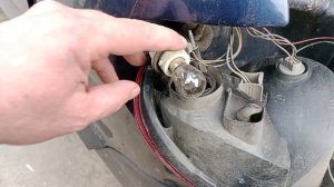 Замена лампочки заднего фонаря Daewoo Matiz