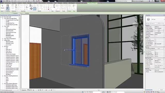 Autodesk Revit - Work in perspective video смотреть онлайн