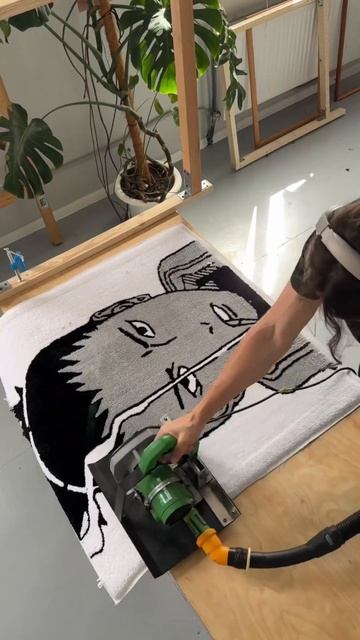 Тафтинговый ковер Шикамару🚬🥷