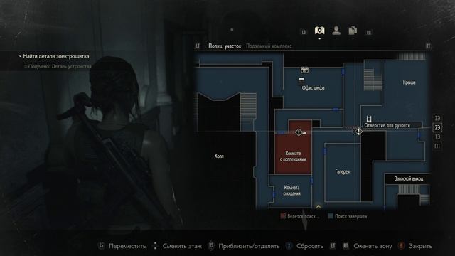 Resident Evil 2 Прохождение с озвучкой + сбор предметов, взлом сейфов, и поиск енотов#4
