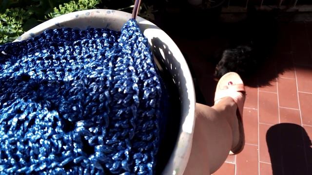 e la sacchetta ad uncinetto con andamento Chevron🧶cominciata! Sac LolloCrea blu jeans e colazione☀️ смотреть онлайн