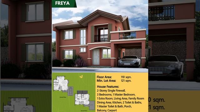 FREYA Easy Homes Series Camella House Model In  Camella Bulacan