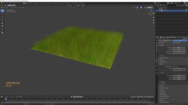 Realistisches GRAS in unter 2 Minuten erstellen! | Blender 2.8 Anfänger Tutorial Deutsch смотреть онлайн