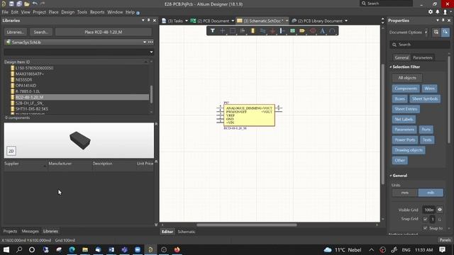 Altium Designer #15 FindingComponentLibrariesQuickly LibraryManager смотреть онлайн