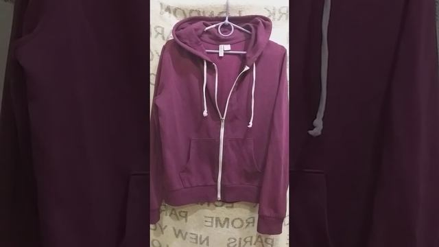 Фиолетовая сливовая капюшонка h&m смотреть онлайн