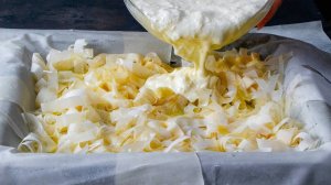 БЫСТРО И ВКУСНО! Нарезаю тесто фило ножницами! Пирога вкуснее этого я еще не пробовала!