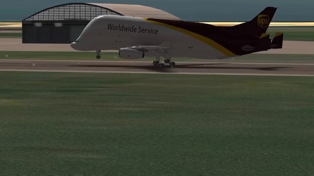 Airbus Beluga BUTTER Landing #swiss001landing