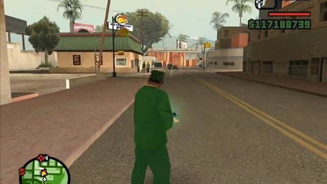The Gravity Gun in GTA San Andreas смотреть онлайн