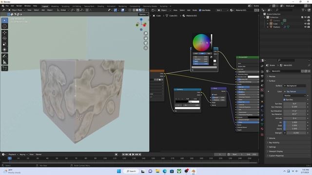 Procedural Texture Painting, Chipped Paint On Metal - Blender смотреть онлайн