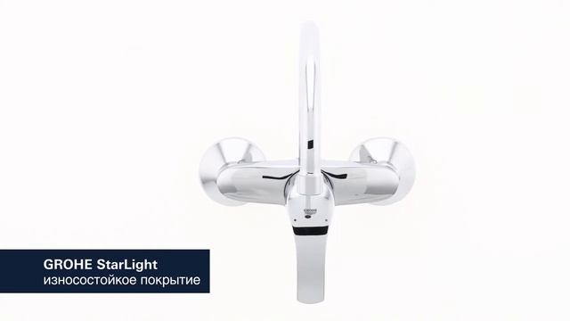 Смеситель для кухни GROHE Eurosmart смотреть онлайн