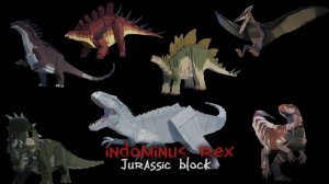 Что на данный момент известно об обновлении Jurassic block? (indominus rex)  | Roblox