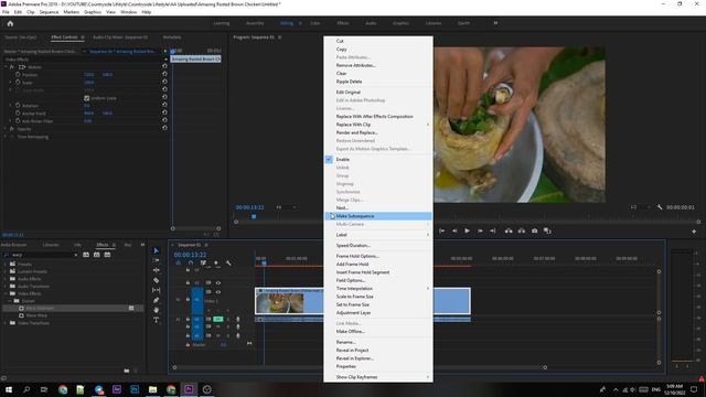 warp stabilizer requires clip dimensions to match sequence (EASY Premiere Pro Tutorial) смотреть онлайн