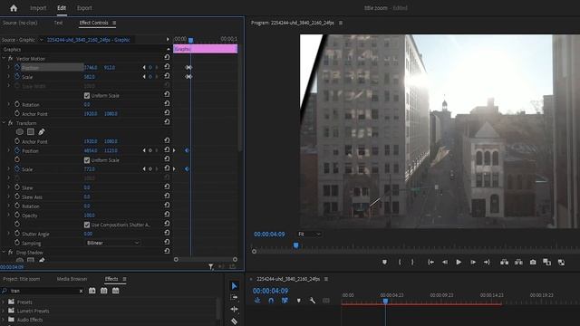 Master Zoom Transitions In Premiere Pro In Under 5 Minutes!