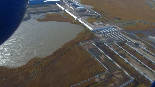 Бованенково с высоты птичьего полета смотреть онлайн