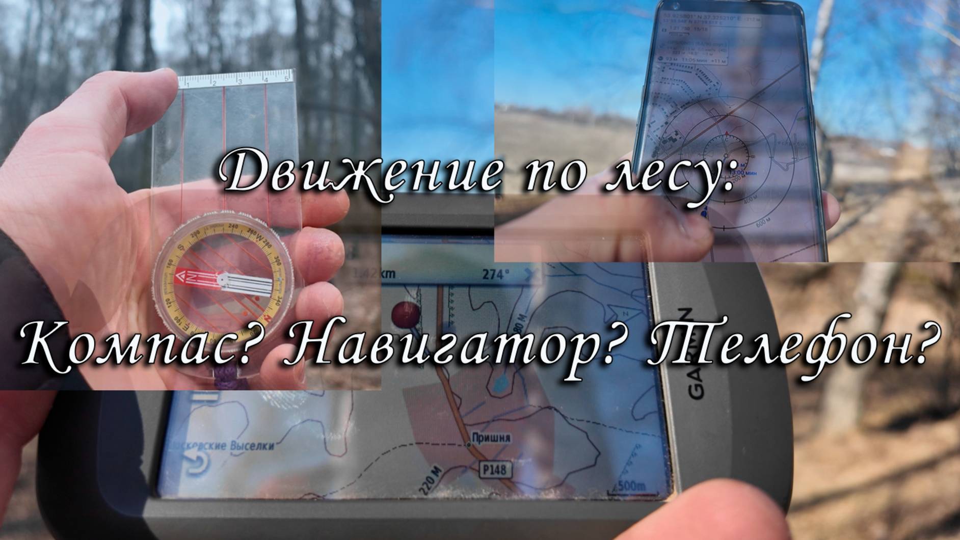 Компас? Навигатор? Телефон? Что эффективнее в лесу?