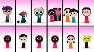 Спрунки -  Мруна и Вирум Перехват и Мили и ГФ! Фаза 2 VS Фаза 3 VS Фаза 4 #игра в кальмара