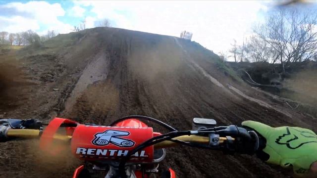 First moto in a year on new bike! смотреть онлайн