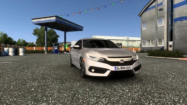 HONDA CİVİC FC5 CAR MOD 1.46 | ETS2 смотреть онлайн