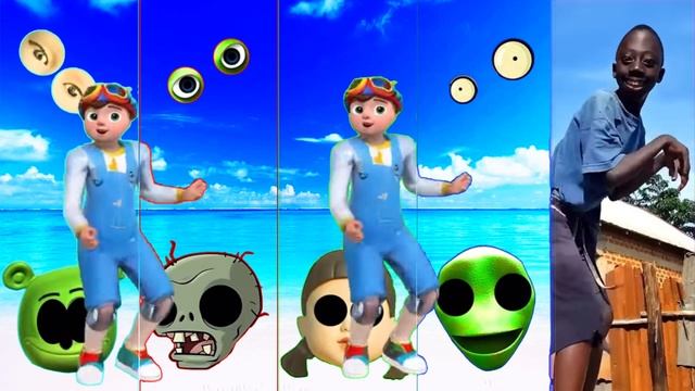 DAME TU COSITA 👀 Wrong Body Parts Dance Funny Puzzle Wrong Heads