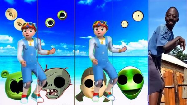 DAME TU COSITA 👀 Wrong Body Parts Dance Funny Puzzle Wrong Heads