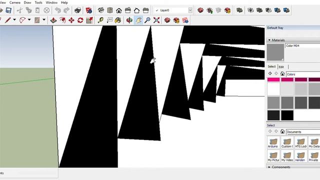 3d illusion with Sketchup смотреть онлайн