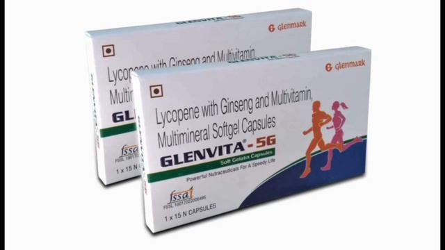 Glenmark Glenvita-5G With Lycopene,Ginseng,Multivitamin & Multimineral Softgel Capsules🔥🔥