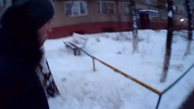 Гуляем делаем мини каток ;) смотреть онлайн