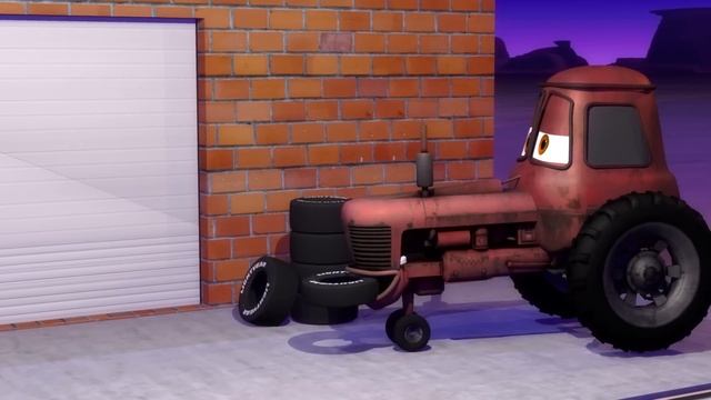 Cars Toons ⚡️Fabulous Lightning McQueen Tractor Mania 2 UFO Stampede