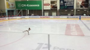 Дебют ФИГУРНОЕ КАТАНИЕ , Настя 5 лет