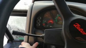 Запуск трактора зетор