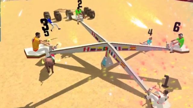 Lola Black Bulls Attack And Animal Bulls Attack Man Android Game Part 1673. смотреть онлайн
