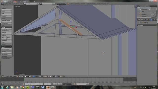 Timelapse MEDIEVAL House - Model in Blender Cycles [Part 4] смотреть онлайн