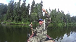 Июльский хариус!