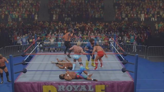1990 Royal Rumble Simulation - WWE 2K23 смотреть онлайн