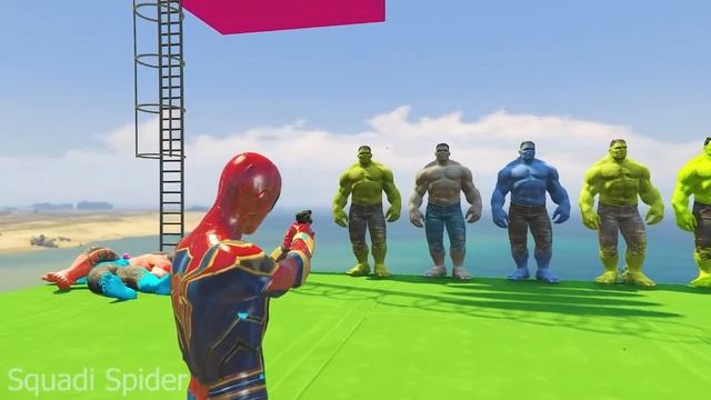 GTA 5 Spiderman VS Spiderman Funny Compliance | Hit From Highest Building Funny Ragdoll #gta5 смотреть онлайн