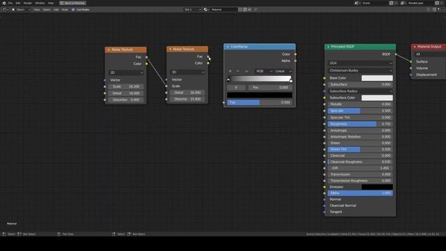 Create a procedural Sci-Fi stone shader in Blender 2.8 смотреть онлайн
