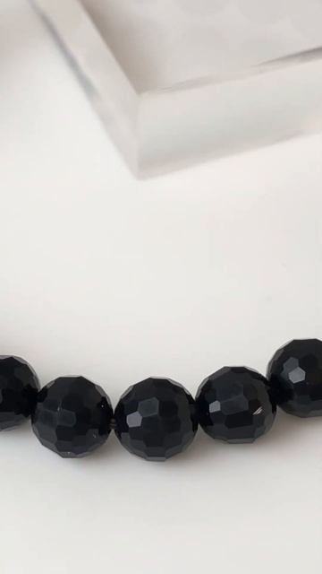 【魔除け最強】モリオン(黒水晶)のブレスレット 数珠 お守り X4008 смотреть онлайн