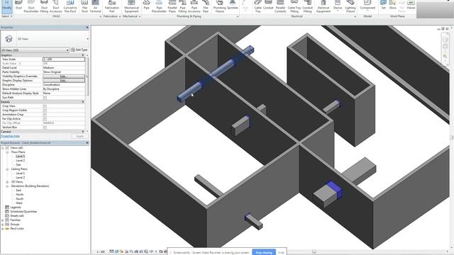 Automatic Revit Clash Detection Using Dynamo Duct Vs Wall Buiderswork Demo смотреть онлайн
