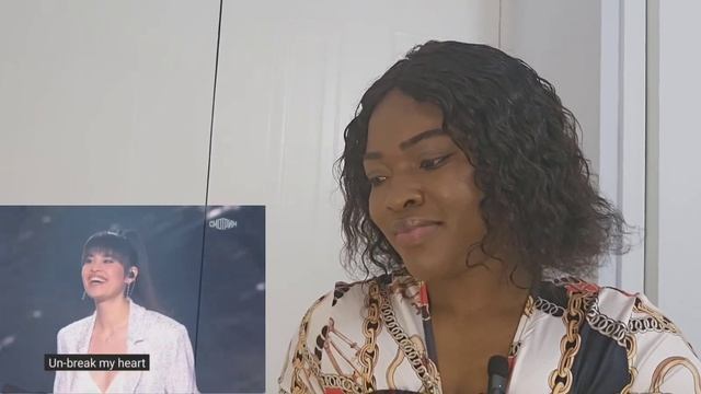 Diana Ankudinova and Julia Parshuta || Unbreak my heart || REACTION смотреть онлайн