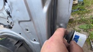 Ремонт проводки двери SangYong Rexton