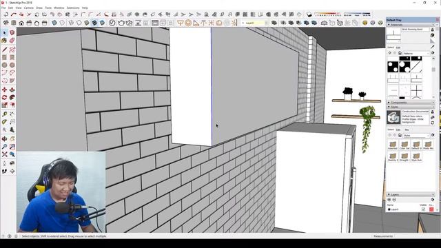SKETCHUP CAFE MODELING AND RENDER TUTORIAL PART 2 смотреть онлайн