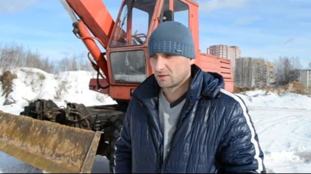 Обзор моего экскаватора ЭО-3323 (Калининец) смотреть онлайн