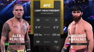 Алекс Перейра VS Магомед Анкалаев