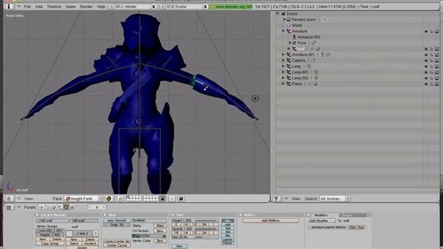 0409 Blender (binding And Weights)