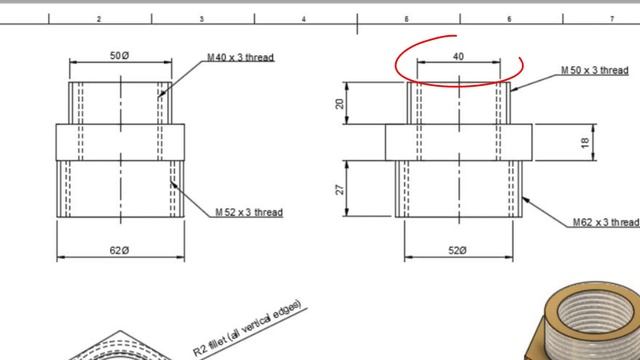 Fusion 360 Basics: Creating a Hexagon Male Coupling смотреть онлайн