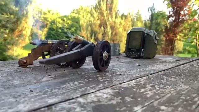 Two mini cannons shoot a phone! | #shorts #minicannon #cannon #gun смотреть онлайн