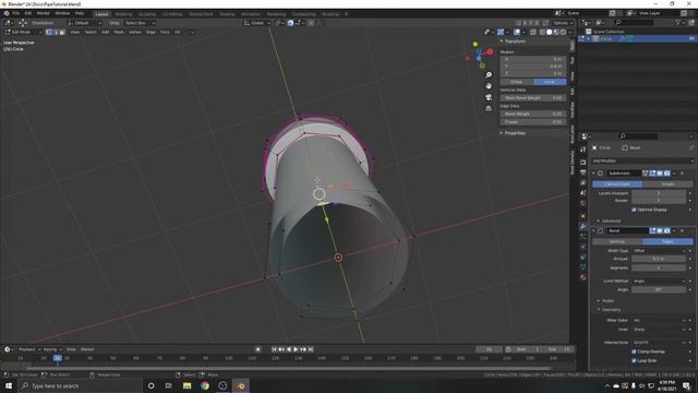 How To Make a Pipe in Blender смотреть онлайн
