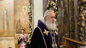 Проповедь митрополита Каширского Феогноста в Донском ставропигиальном мужском монастыре 16.03.25