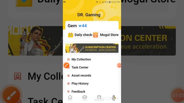 How To Mogul Cloud Gaming Free Diamond 😊😊