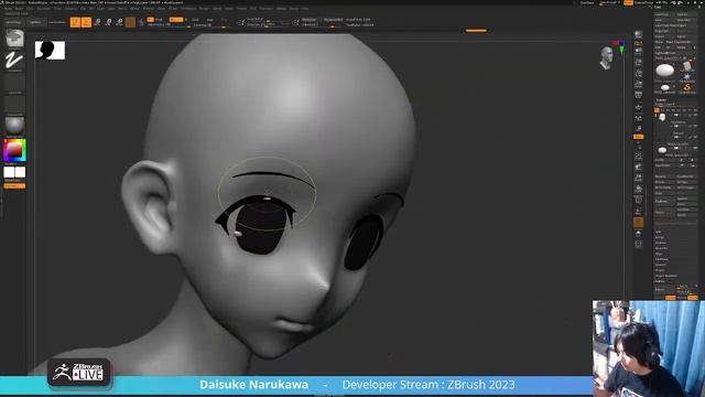 Designing a Character From Scratch - Daisuke Narukawa - ZBrush 2023 смотреть онлайн